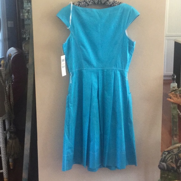 Maggy London size 10 cotton/spandex dress NWT - Picture 4 of 6